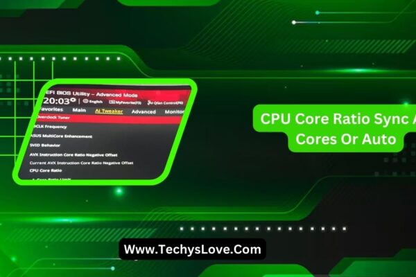 CPU Core Ratio Sync All Cores Or Auto