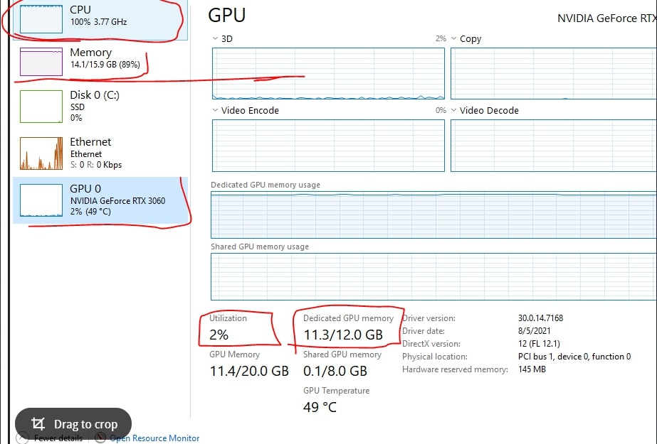 GPU utilization 0 PyTorch