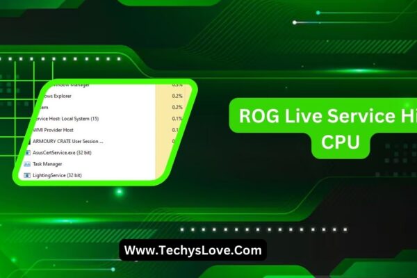 ROG Live Service High CPU