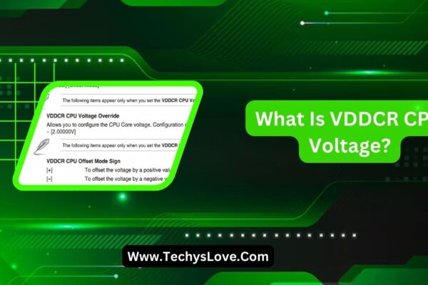 What Is VDDCR CPU Voltage?